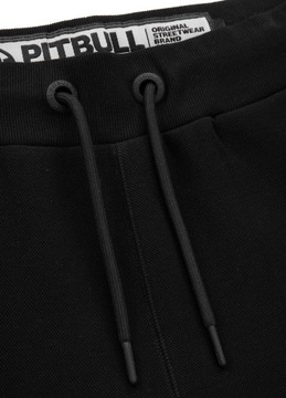 Spodnie dresowe Pit Bull Premium Pique Interlock Small Logo '23 Czarne 3XL
