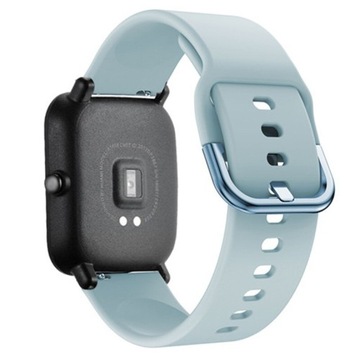 PASEK SILIKONOWY DO XIAOMI AMAZFIT BIP BŁĘKITNY