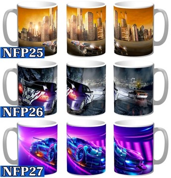 Need for Speed ​​MUG Кружки + визитная карточка БЕСПЛАТНО ДЛЯ ФАНАТЕЛЕЙ ИГРЫ САНТА
