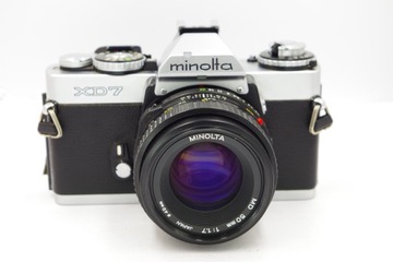 MINOLTA XD7 + MINOLTA MD 50 мм 1:1,7 Отличное состояние