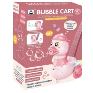 ПОДВИЖНЫЕ КРЫЛЬЯ PUSHER DUCK ДЛЯ ИЗГОТОВЛЕНИЯ МЫЛЬНЫХ ПУЗЫРЬКОВ СВЕТОДИОДНЫЙ ЗВУК