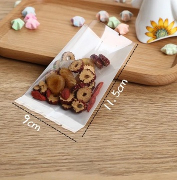 LBSISI Life 100 sztuk/partia 9x11.5cm 50g Mooncake Hot Seal torby Handmade