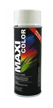 Farba, lakier w spray'u MOTIP MAXI COLOR RAL 9003