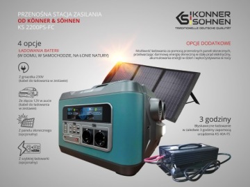 Переносная электростанция KS 2200PS-FC 4000 Вт