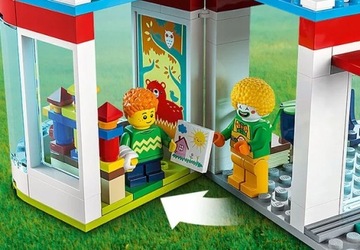 LEGO CITY БОЛЬНИЦА С ПАЦИЕНТАМИ ВЕРТОЛЕТ СКОРОЙ ПОМОЩИ