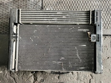 9 BMW E84 X1 E90 2.0D N47 KOMPLET CHLADIČ VENTILÁTOR CHLADIČE