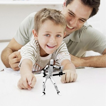 МАНЕКЕН МНОГОСУСТАВНОЙ ПОДВИЖНЫЙ РОБОТ ПЕЧАТНЫЙ МАНЕКЕН 3D TOYSLUCKY 13 TOY