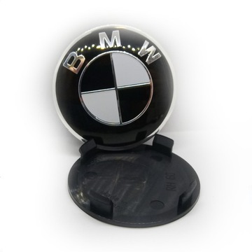 4 новых колпака BMW 60 мм RH ARTEC BLACK с правой стороны