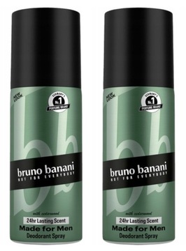 BRUNO BANANI Made for Men dezodorant spray 2x150ml