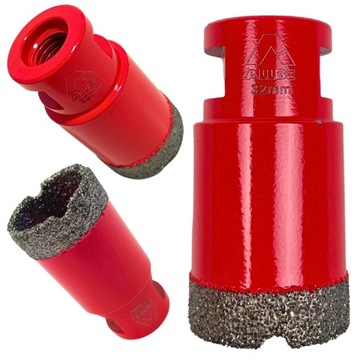 OTWORNICA DO GRESU 32MM M14 CERAMIKI GLAZURY DIAMENTOWA