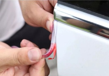 ПРОФИЛЬНАЯ ПОКРЫТИЯ, БАМПЕР КРОМКИ ДВЕРИ, КРОМКА АВТОМОБИЛЯ, ПРОЗРАЧНЫЙ 5М