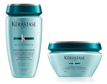 KERASTASE RESISTANCE ARCHITECTE ZESTAW SZAMPON + MASKA