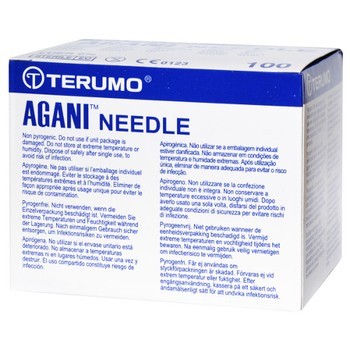 Terumo Agani Needle Igły iniekcyjne 0,3x13mm 100szt.