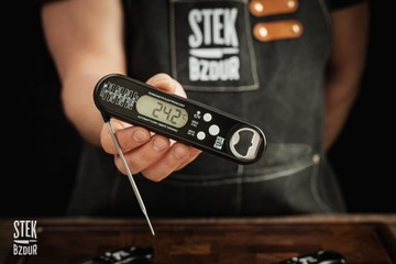 Цифровой кухонный термометр для мясных стейков, пищевых продуктов STEK BZDUR, ЖК-зонд