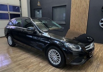 Mercedes Klasa C W205 Kombi 200 BlueTEC 136KM 2015 Mercedes-Benz Klasa C 200d MANUAL gwarancja bezwypadkowy SKORA 1.6, zdjęcie 5