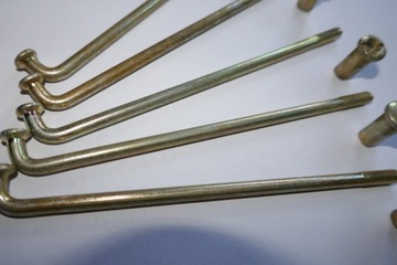 ДНЕПР К-750 СПИЦЫ К-650 ЖЕЛТЫЕ ОЦИНКОВАННЫЕ С НИППЕЛЕМ