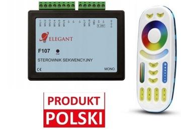 Sterownik korytarzowy ELEGANT F107efekt fali WS2811 MONO
