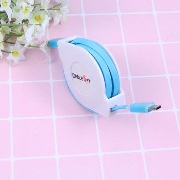 2x зарядный кабель, выдвижной зарядный кабель