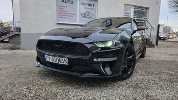 Ford Mustang VI Convertible Facelifting 2.3 EcoBoost 290KM 2019 Ford Mustang 2,3 benzyna 290 KM automat zarejestrowany 2.3 Benzyna 289KM