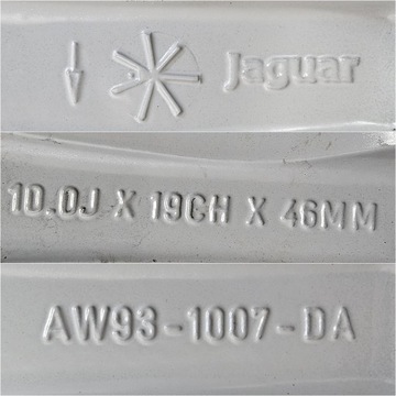 ДИСКИ JAGUAR XJ XJL X351 E-PACE F S X TYPE XE XF XJ XK 9.0x19 10x19 19