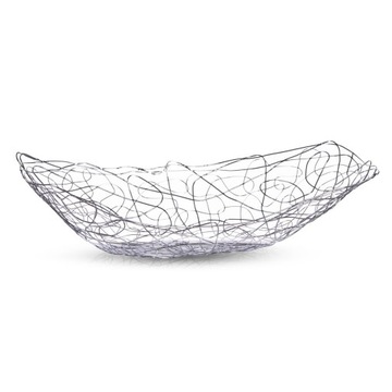Zeller, Metalowy kosz na owoce, 33x19x9cm