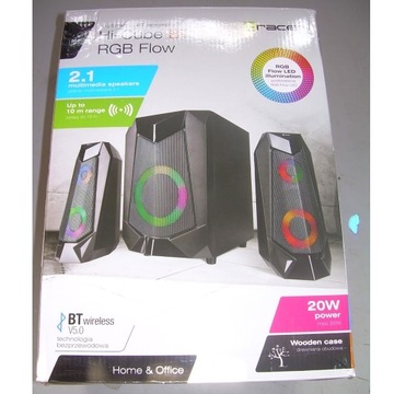 РОЗЕТКА — ДИНАМИКИ ДЛЯ ПК 2.1 BLUETOOTH RGB