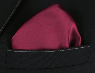 Мужской нагрудный платок ALTIES - Бордовый, Одноцветный