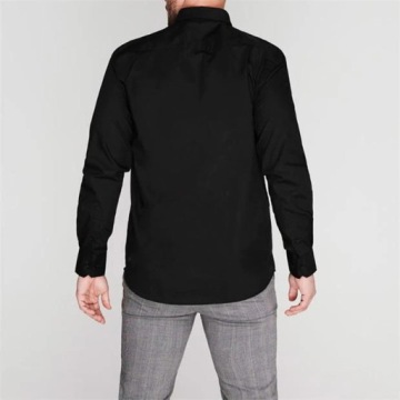 Мужская рубашка Pierre Cardin черная, размер XXL