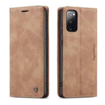 ETUI SKÓRZANE NA KLAPKĘ Z MAGNESEM Samsung S20 FE