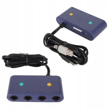 ZŁĄCZE 4-PORTOWE KONWERTER DLA NGC DO WIIU/PC/SW