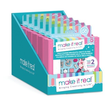 Набор для изготовления браслета Pretty in Pink Make it Real