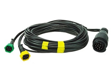 Instalacja wiązka oświetlenia lamp przyczepki przyczepy 13-pin 5,5m 2-obr