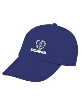 CZAPKA Z DASZKIEM SCANIA UNISEX BEJSBOLÓWKA REGULOWANA NIEBIESKA