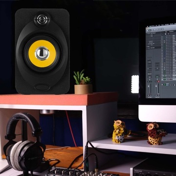 Активные STUDIO мониторы 2x40 Вт 4 дюйма USB MP3 BT