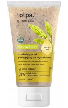 Orzeźwiający żel peelingujący Tołpa Green Oils 150ml