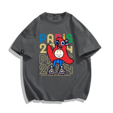 T-shirt z krótkim rękawem na Igrzyska Olimpijskie w Paryżu 2024