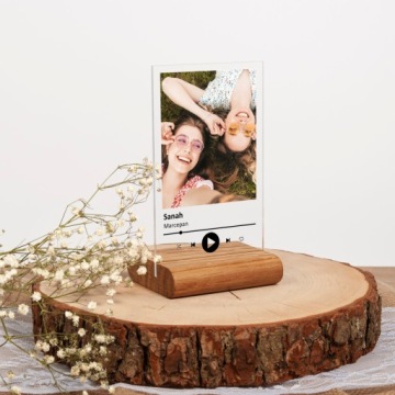 Spotify рамка с фото ко Дню мальчика, подарок парню + коробочка