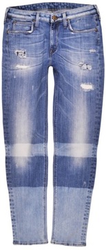 LEE spodnie REGULAR blue jeans ELLY _ W28 L31