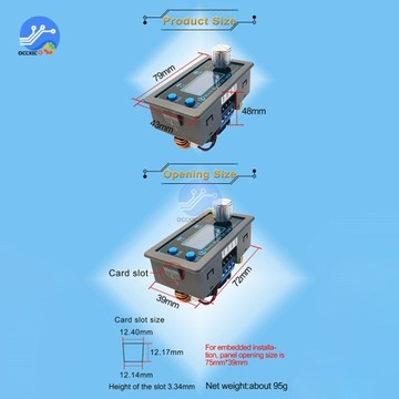 ZK-5KX Повышающий преобразователь постоянного тока CC CV 0,6-36 В 5 А