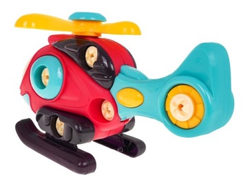 Набор для скручивания 2 в 1 для детей 3+ Самолет + Вертолет + 2 отвертки