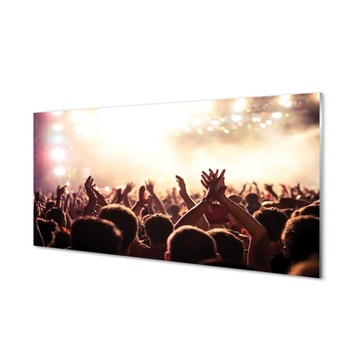 Obraz na szkle akrylowym Ludzie koncert 120x60 cm