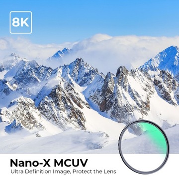 УФ-фильтр K&F Concept UV 8k MRC Nano-X Slim 52 мм + ЗАЩИТНЫЙ КЕЙС