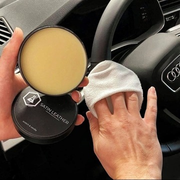 Воск-кондиционер защитный бальзам для обновления кожи MW Satin Leather 100мл