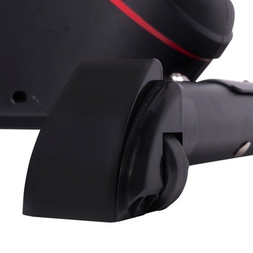 Магнитный велосипед AL1 черный с держателем для планшета