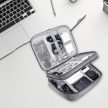 СУМКА-ОРГАНИЗАТОР ДЛЯ ПУТЕШЕСТВИЯ ДЛЯ ЗАРЯДНЫХ КАБЕЛЕЙ