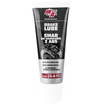 СМАЗКА СИСТЕМЫ МОЕГО АВТОМОБИЛЯ ТОРМОЗА 50G -40°C ДО 220°C / MA PROFESSIONAL