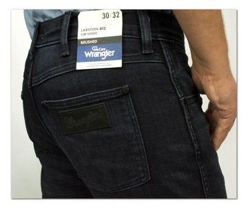 Wrangler Larston Dusky Night męskie spodnie jeansy Slim W30 L32