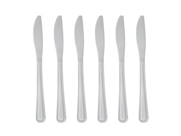 NÓŻ STOŁOWY ZESTAW 6 SZTUK STAL 18/0 KITCHEN LINE