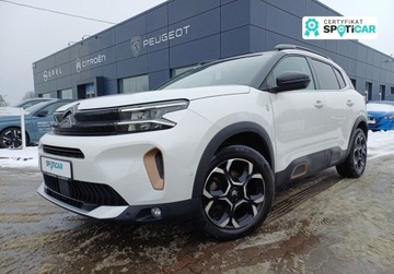 Citroen C5 Aircross SUV Facelifting 1.2 PureTech 131KM 2023 Citroen C5 Aircross 296 C-series 130 KM I wl. GWARANCJA FV23 1.2