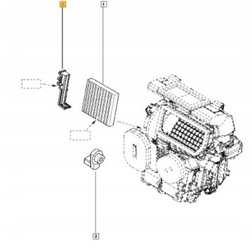 Clio IV Captur Org Cabin Filter Plug